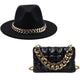 Top Hat & Crossbody Bag Set HB2139
