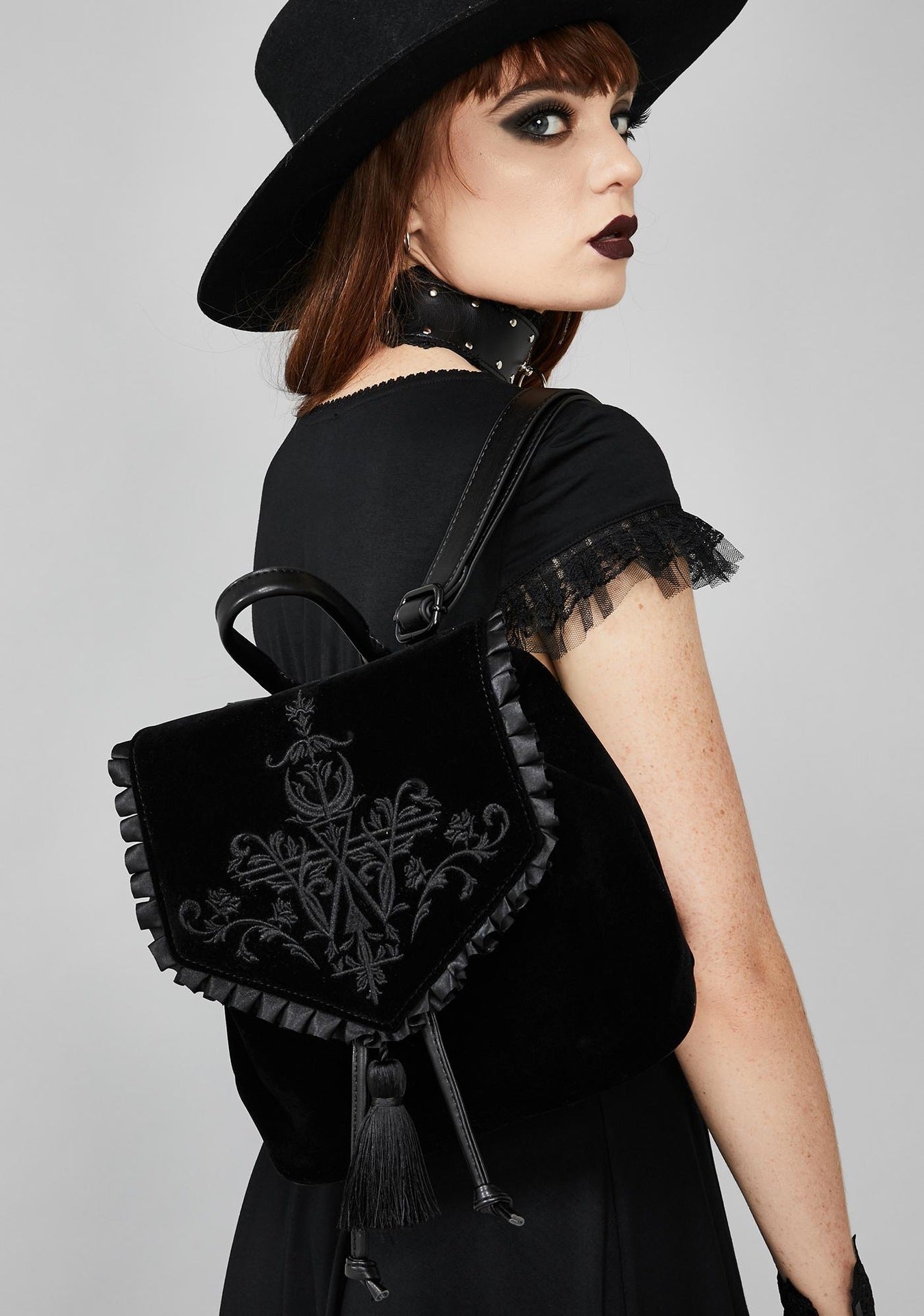 Velvet backpacks clearance