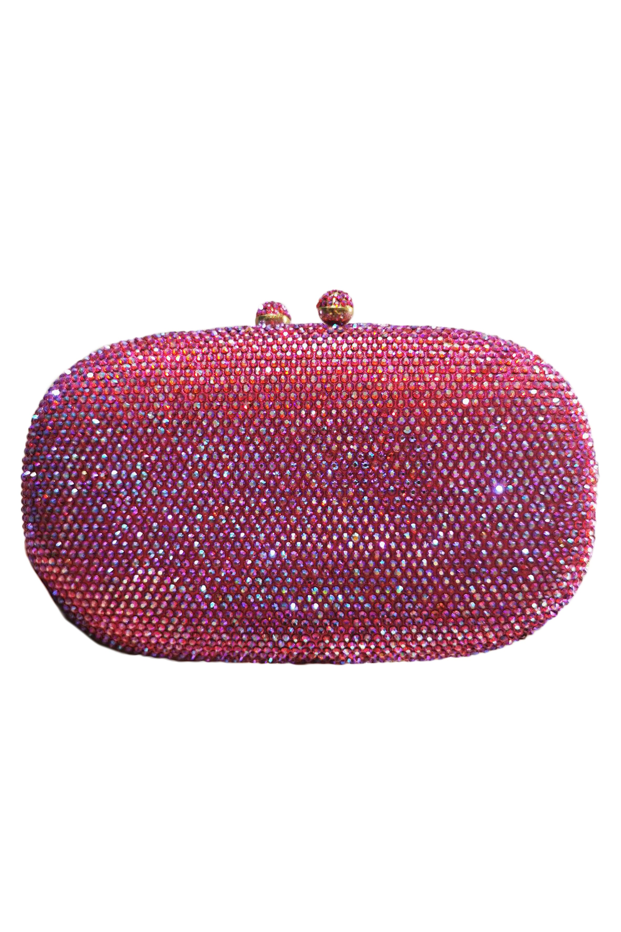 Bolso de noche con diamantes de imitación HB2229