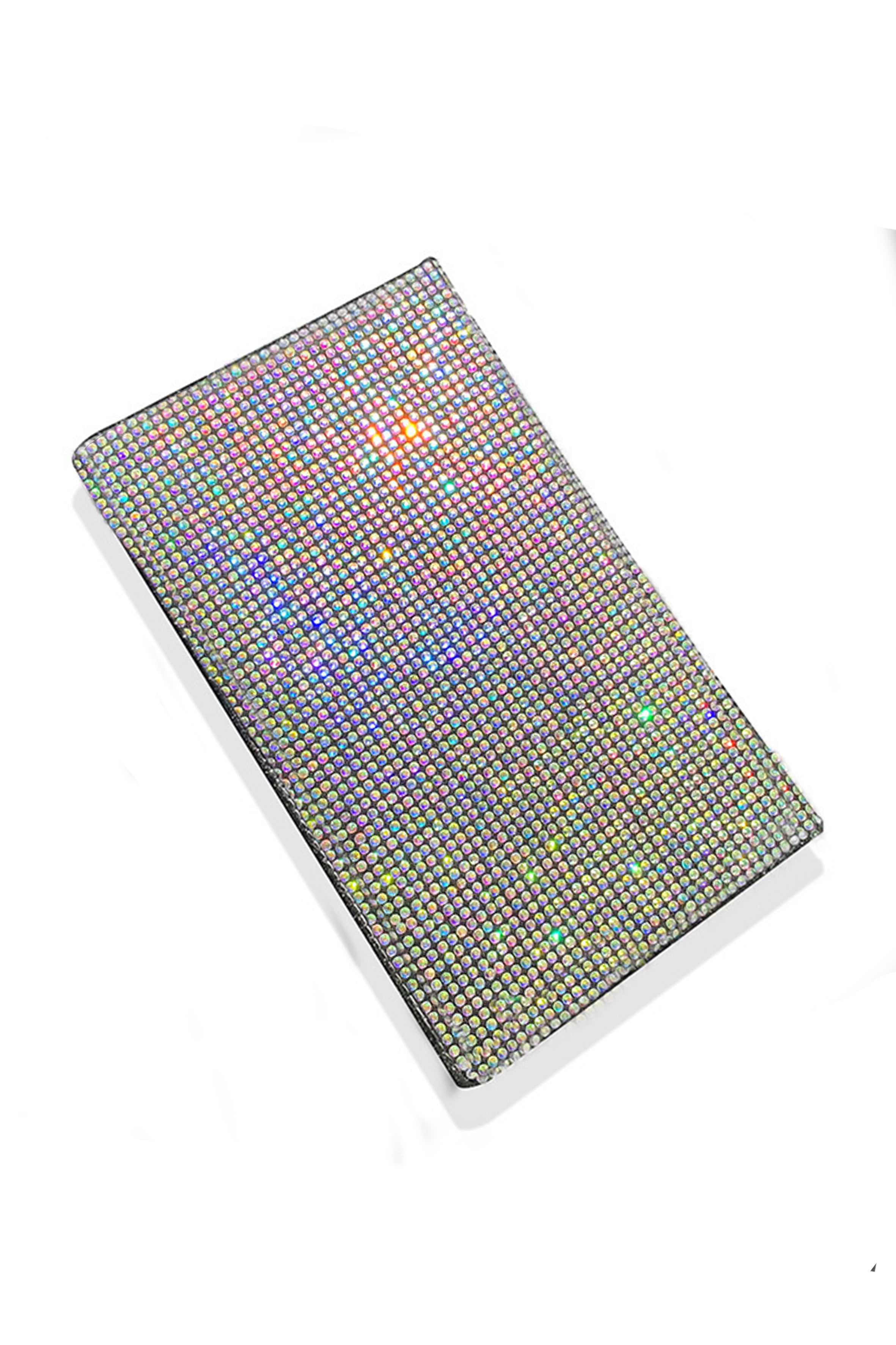 Cartera con tarjetero y diamantes de imitación HB2654