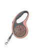 Ceramic Rhinestone Retractable Leash CR0004