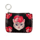 Roses & Kitty Print Hand Stitch Coin Purse HB0665 - NO.121