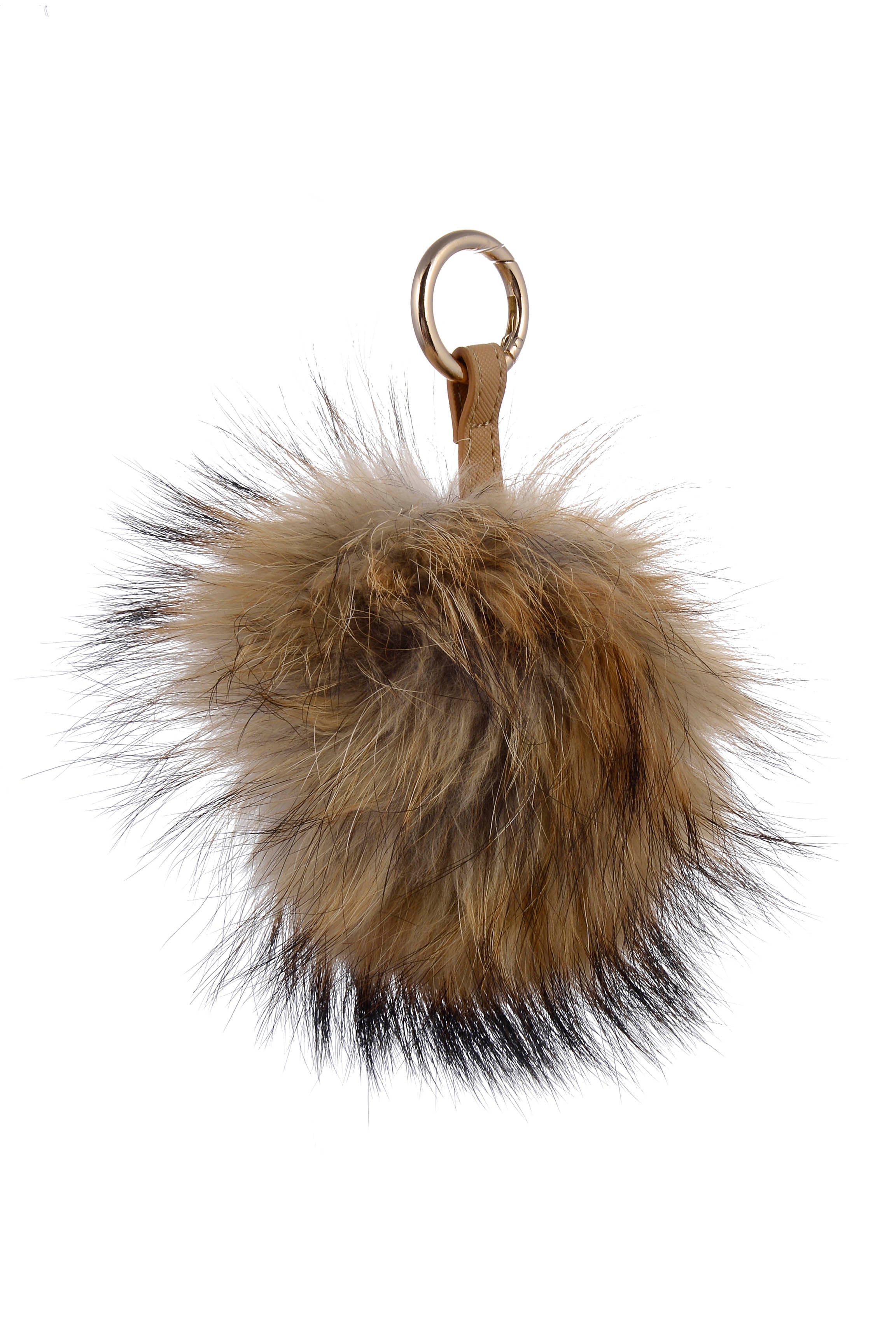 Soft Plush Ball Pendant Key Chains K1096