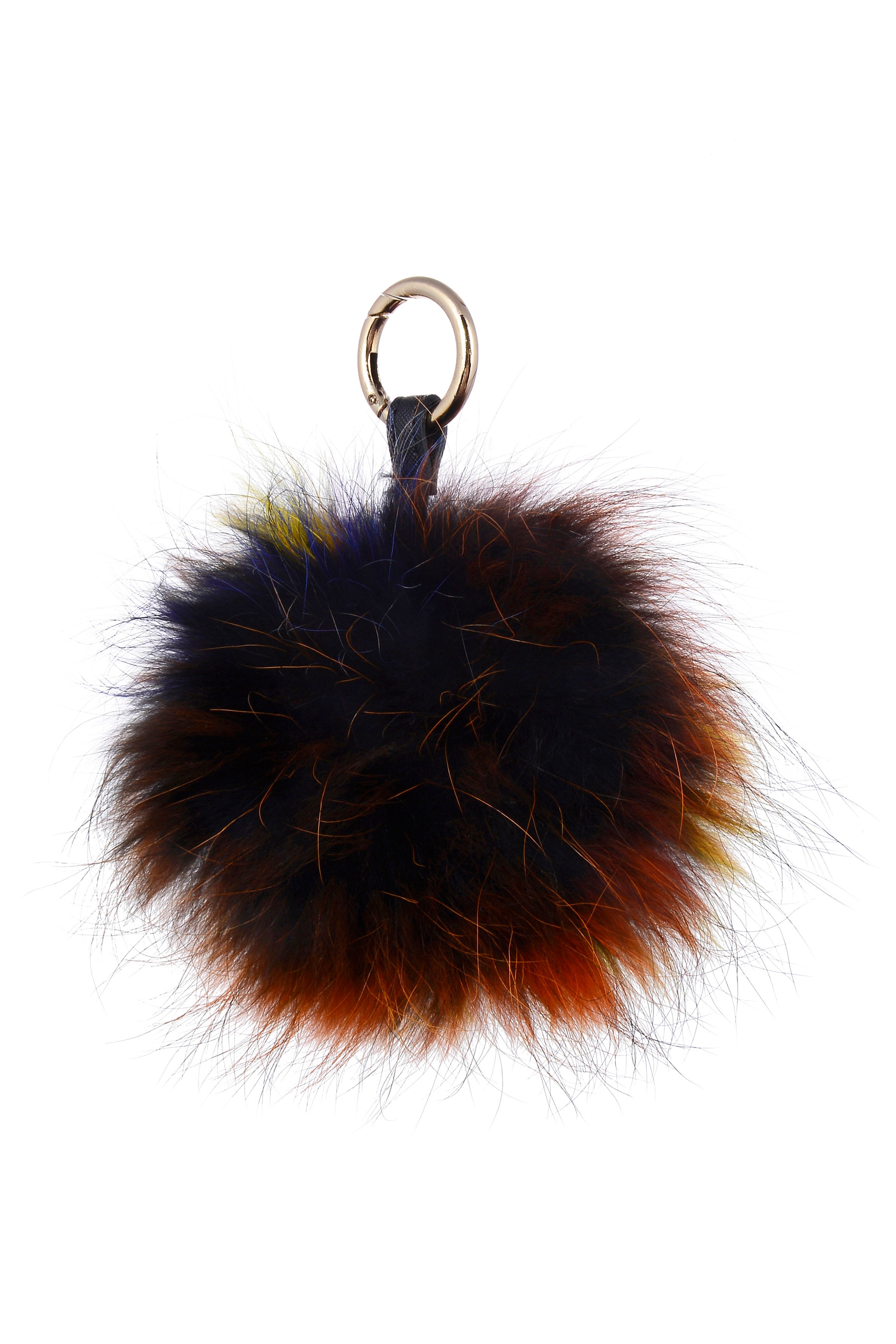 Soft Plush Ball Pendant Key Chains K1096