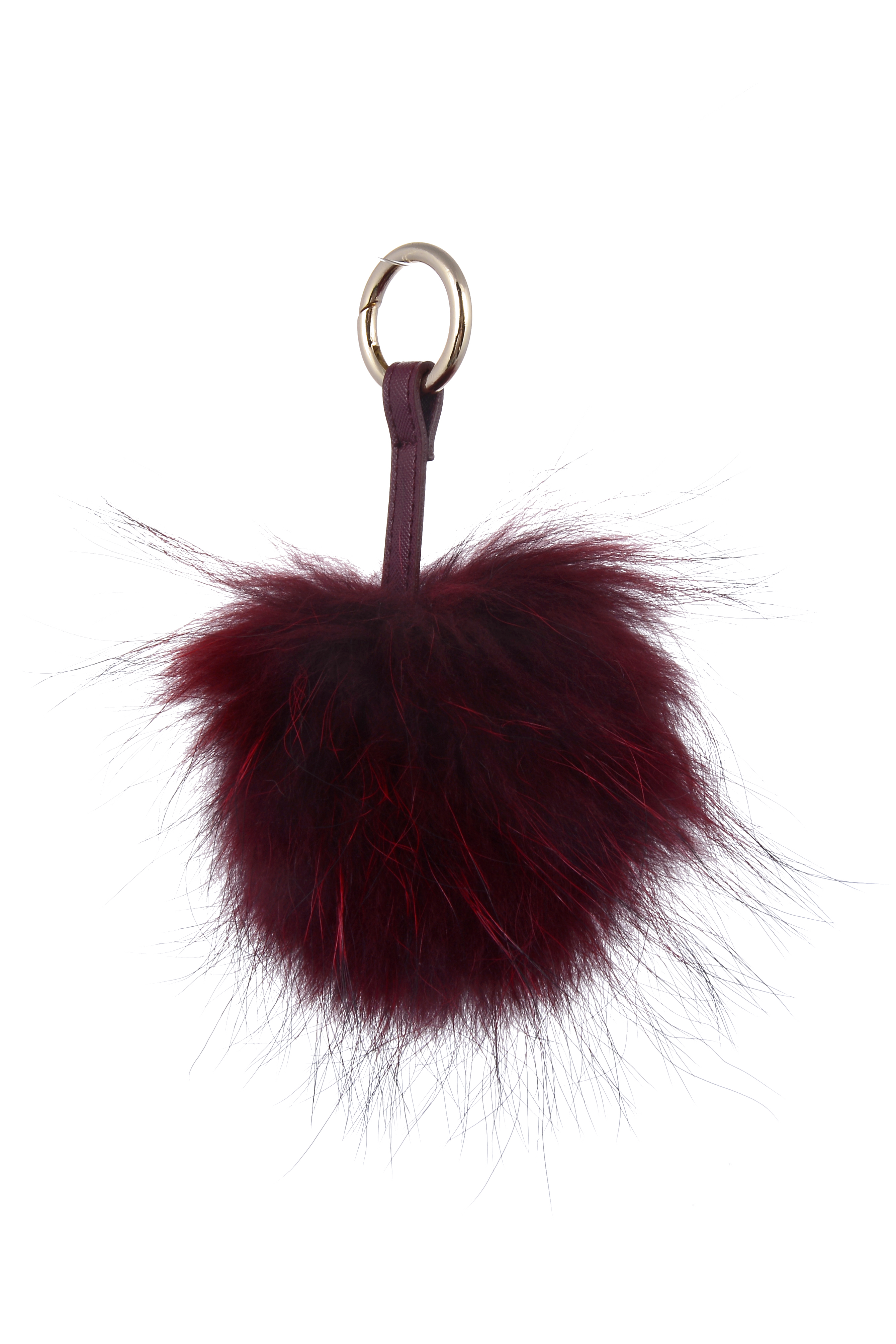 Soft Plush Ball Pendant Key Chains K1096
