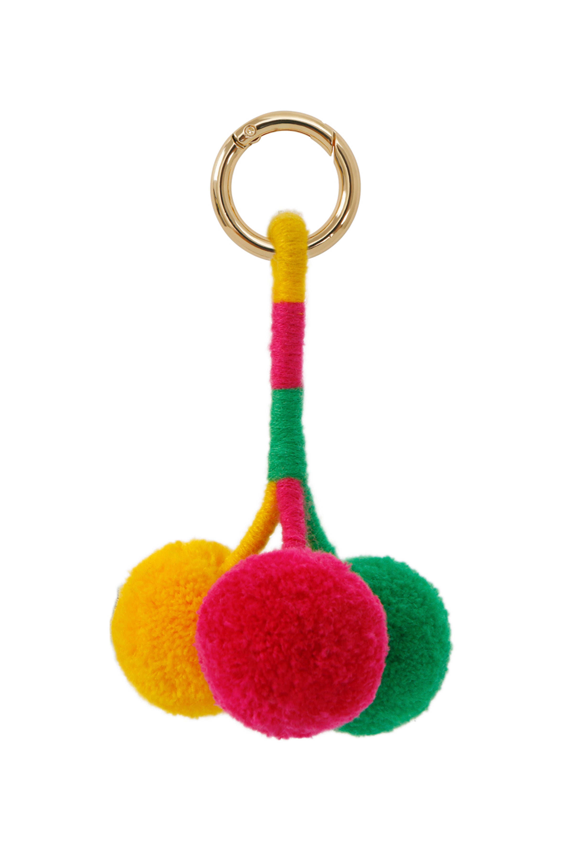 Llavero de algodón con pompones K1270