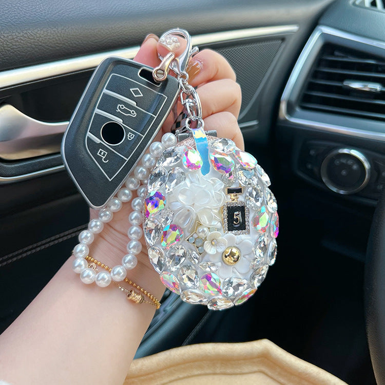 Bling car key holder with rhinestones online