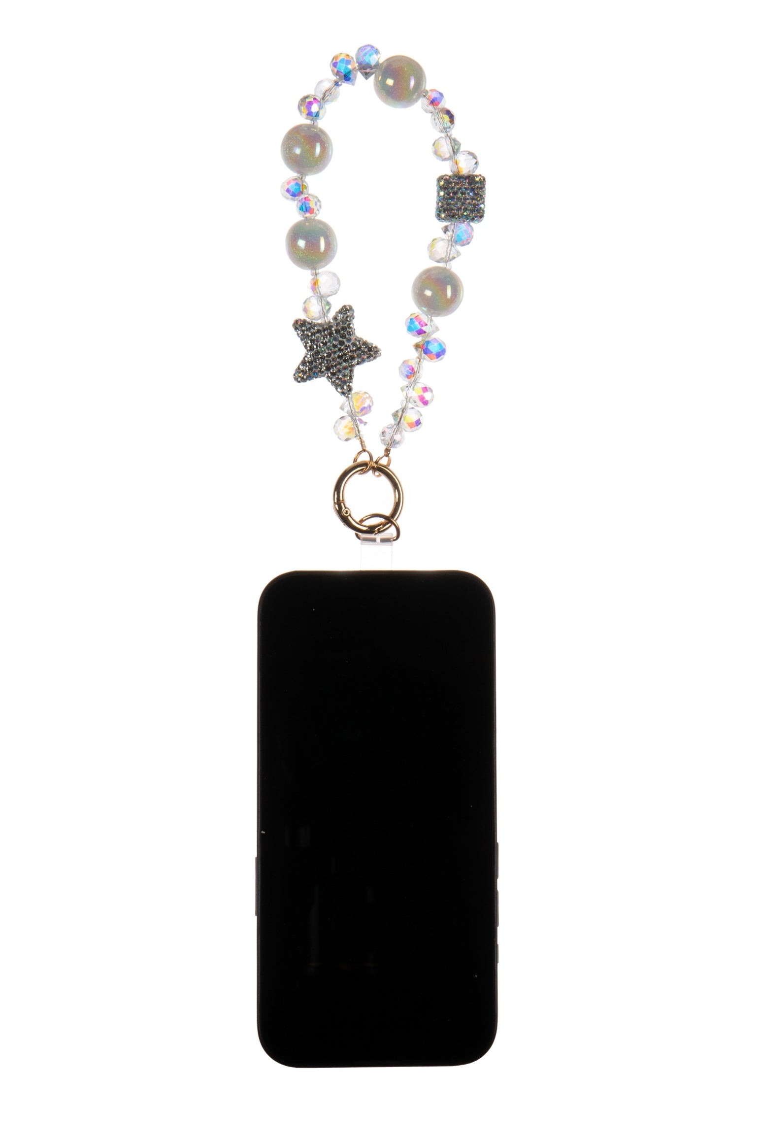 Crystal Star Phone Wristlet Lanyard K1329