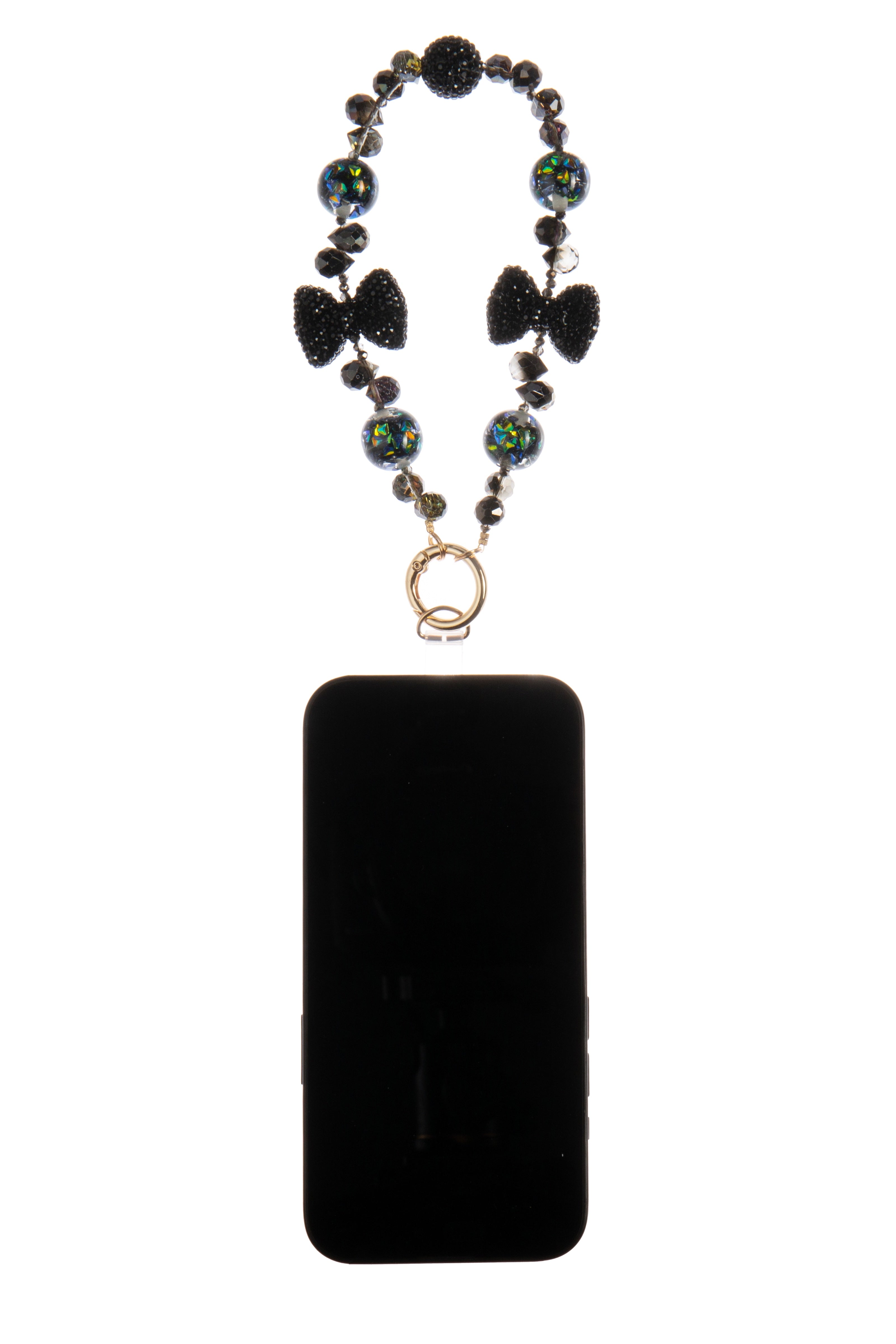 Ribbon Crystal Lanyard AK11335