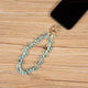 Crystal Phone Wristlet Lanyard K1339-Light Blue