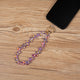 Crystal Phone Wristlet Lanyard K1339-Purple AB