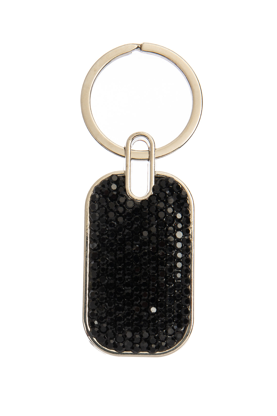 Ceramic Rhinestone Rectangle Keychain K1342