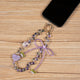 Crystal Heart Phone Wristlet Lanyard K1350