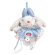 Blue Ribbon Dress With Plush Rabbit Keychain K1356