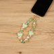 Butterfly Crystal Keychain Wristlet K1364 Green