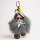 Doll With Glasses Keychain K1371