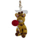 Deer Felt Keychain K1397