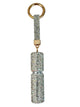 Ceramic Rhinestone Perfume Bottle Keychain K1405