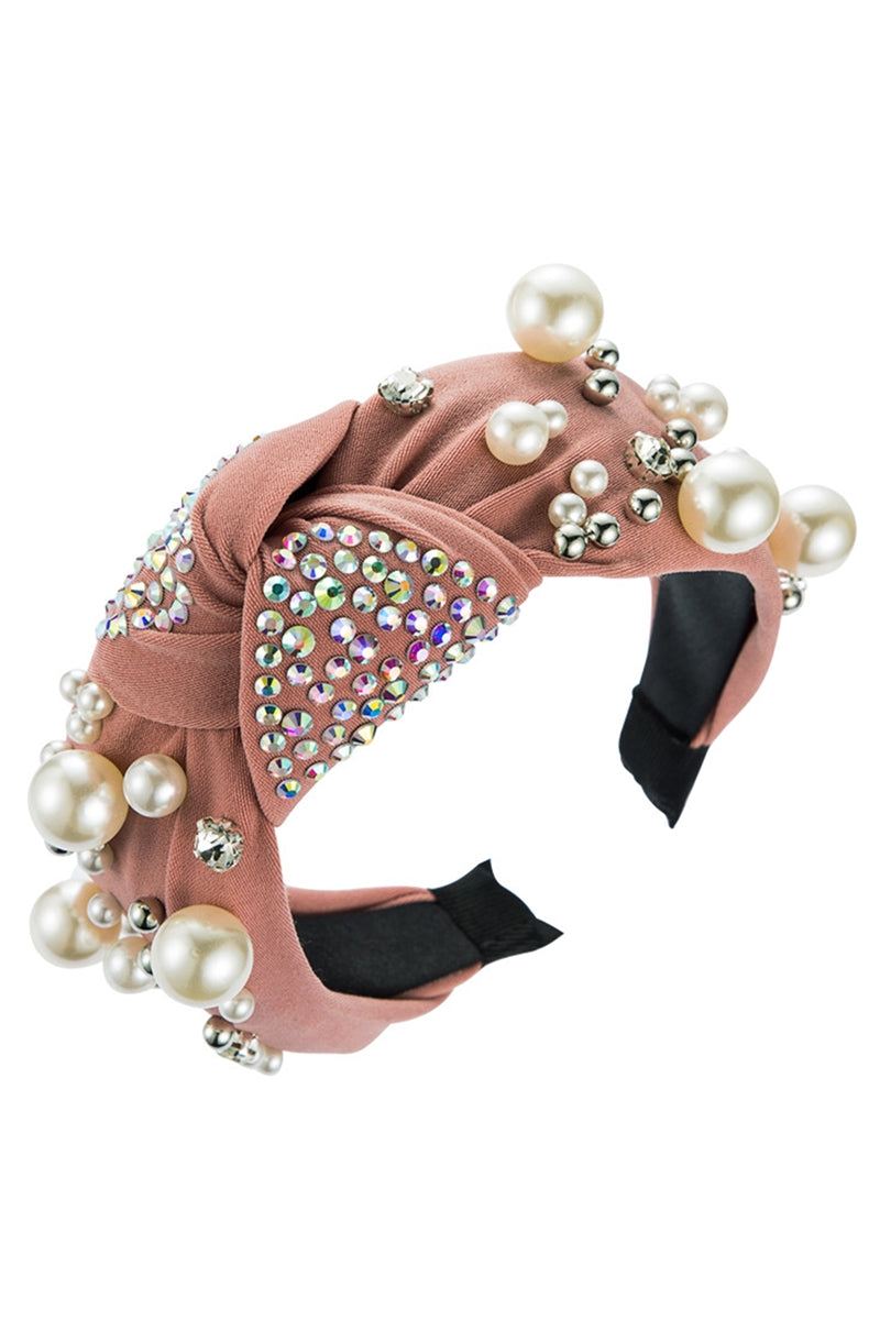 Pearl Fabric Headband L2736