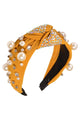 Pearl Fabric Headband L2736