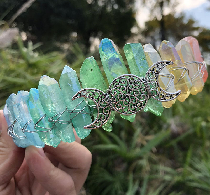 Moon Crystal Headband L2829
