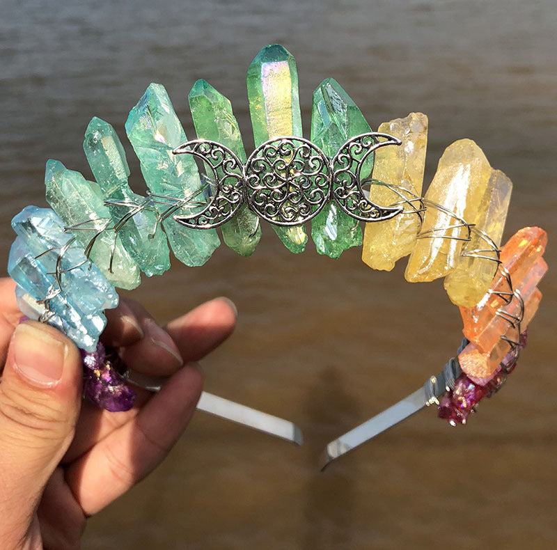 Moon Crystal Headband L2830