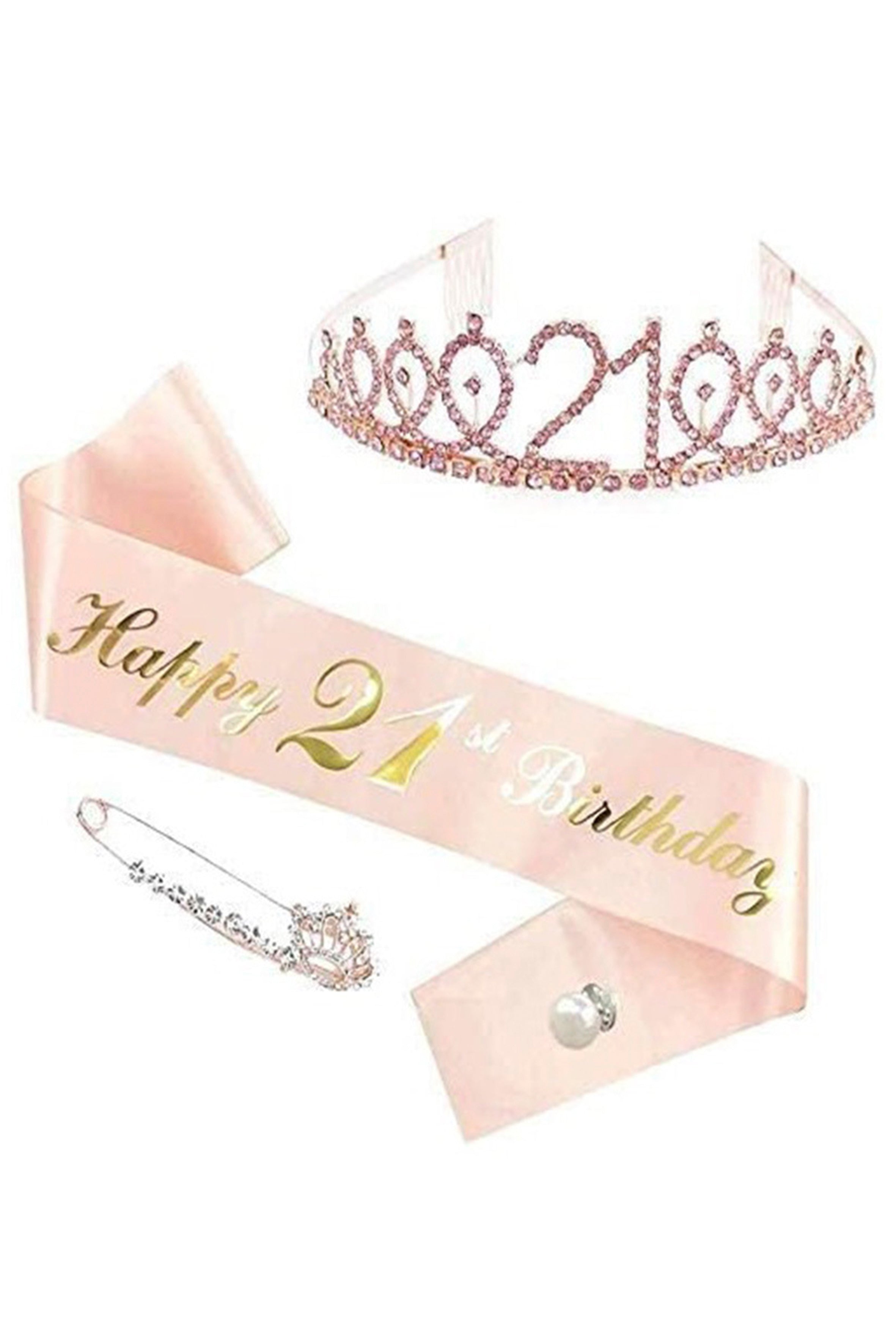 Birthday Rhinestone  Headband Set L2848