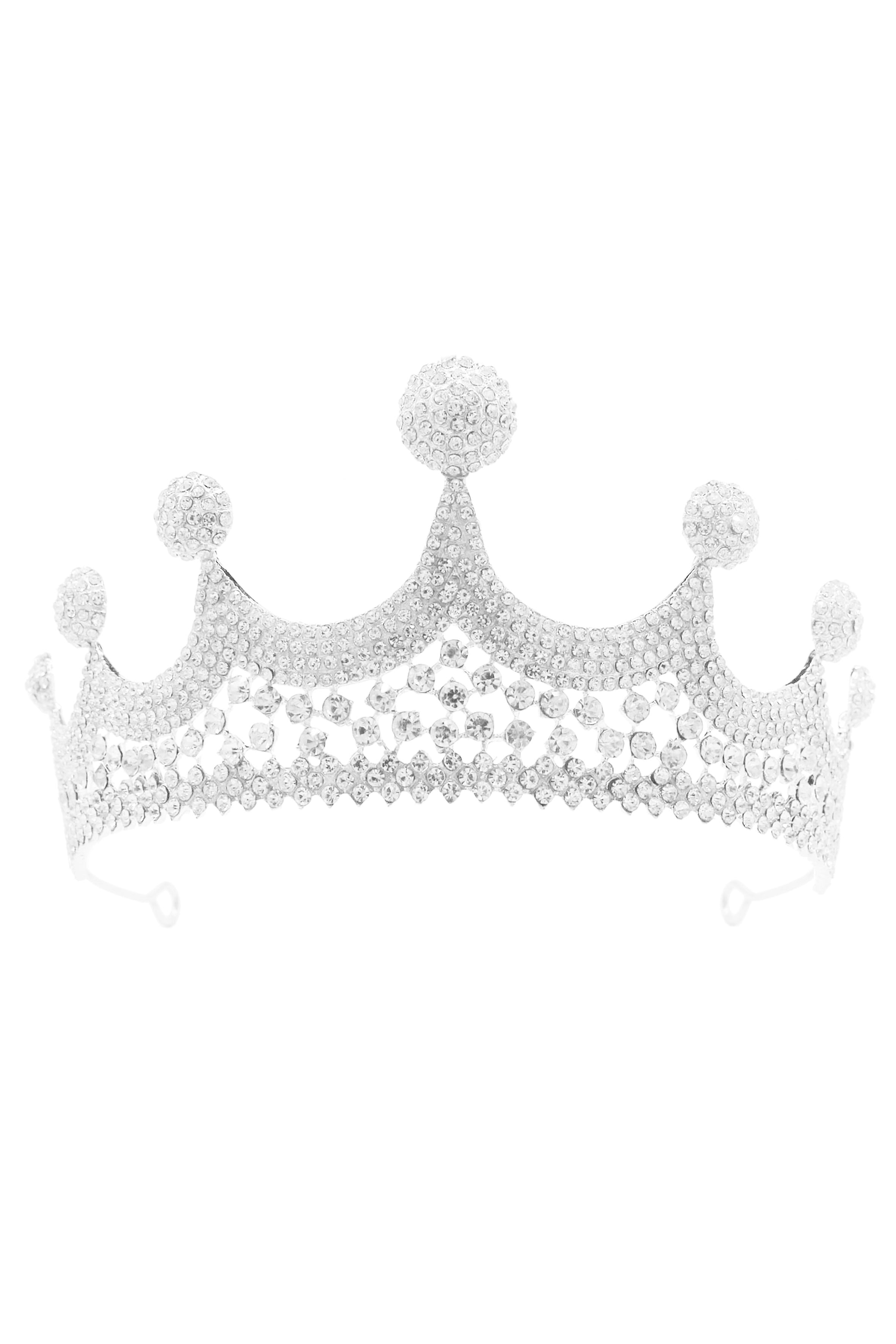 Crown Rhinestone Bride Headband L2885