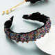 Irregular Rhinestone Headband L3053