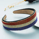Tricolor Rhinestone Headband L3056