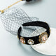 Gem Mesh Mask Headband L3076