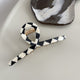 Chessboard Lattice Pattern Hair Clip L3111
