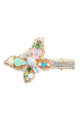 Butterfly Rhinestone Hair Clip L3200