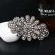 Floral Rhinestone Hair Clip L3244