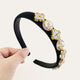 Clover Pearl Acrylic Headband L3278