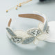 Floral Pearl Rhinestone Headband L3477