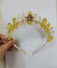 Bee Yellow Quartz Headband L3665
