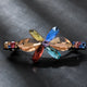 Flower Rhinestone Hair Clip L3734