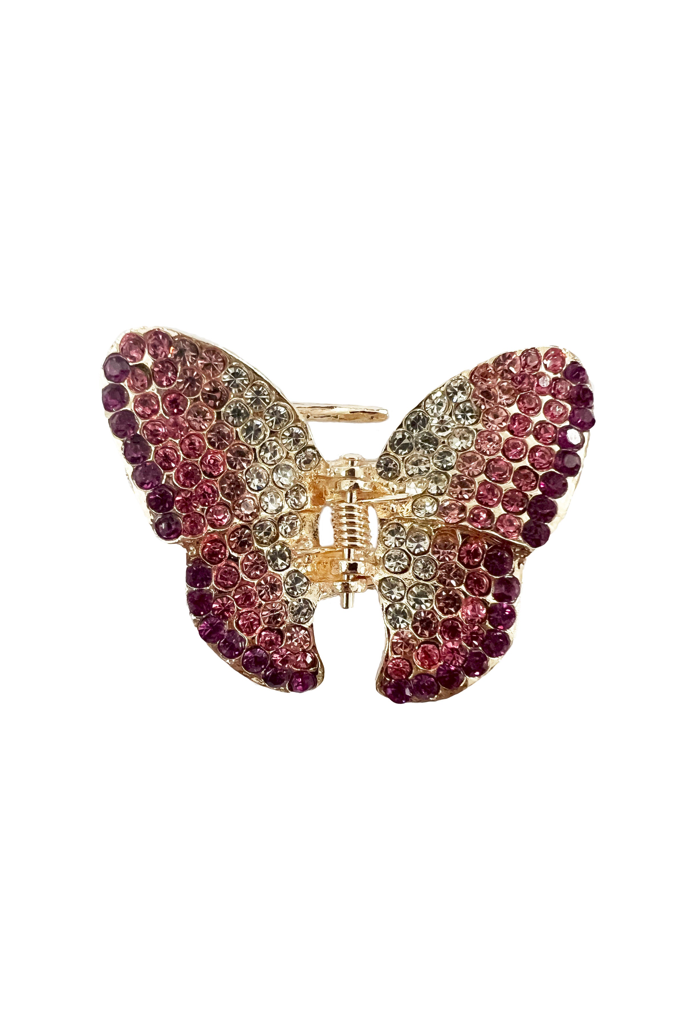 Butterfly Rhinestone Hair Clip L3767