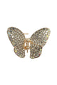 Butterfly Rhinestone Hair Clip L3767