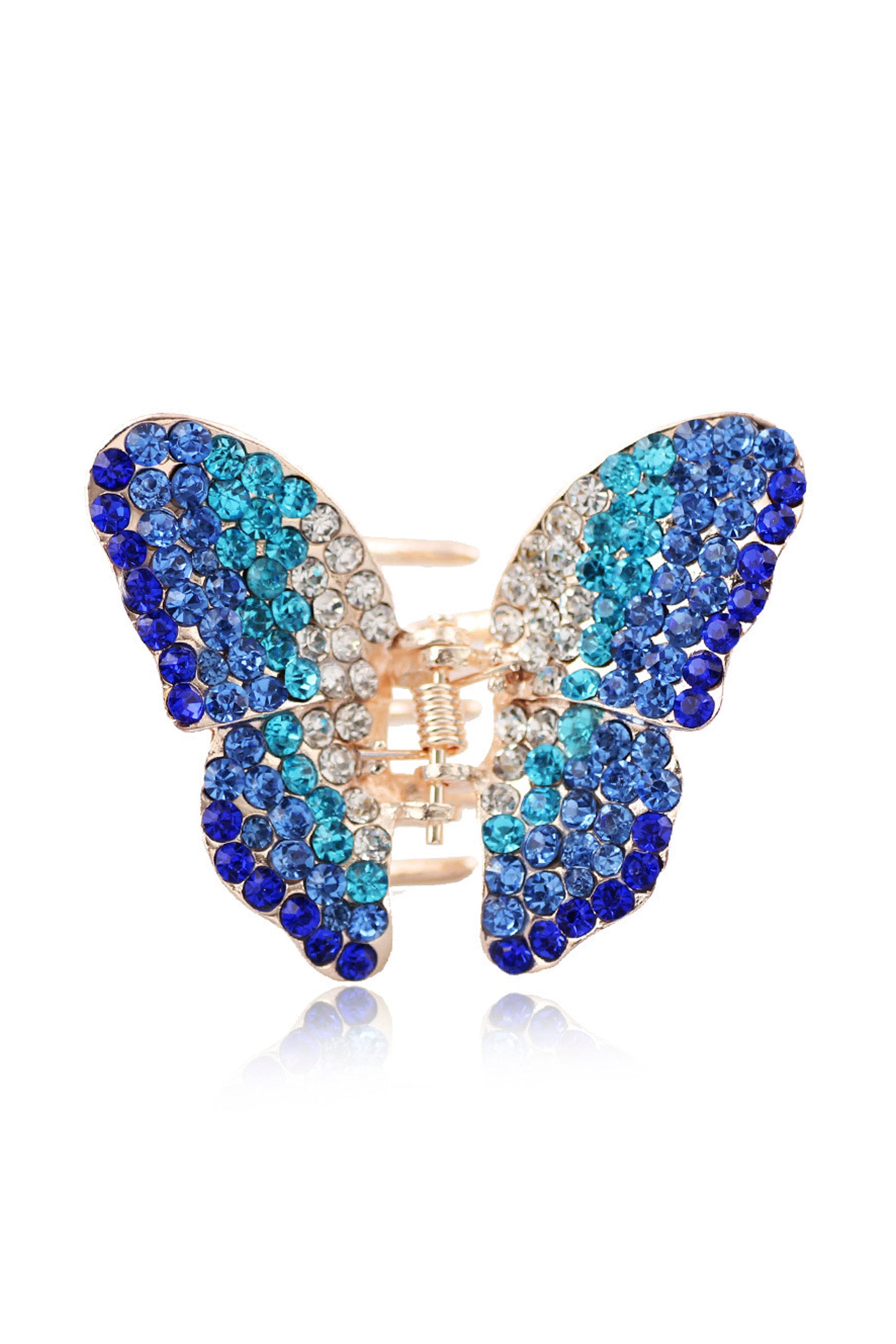 Butterfly Rhinestone Hair Clip L3767