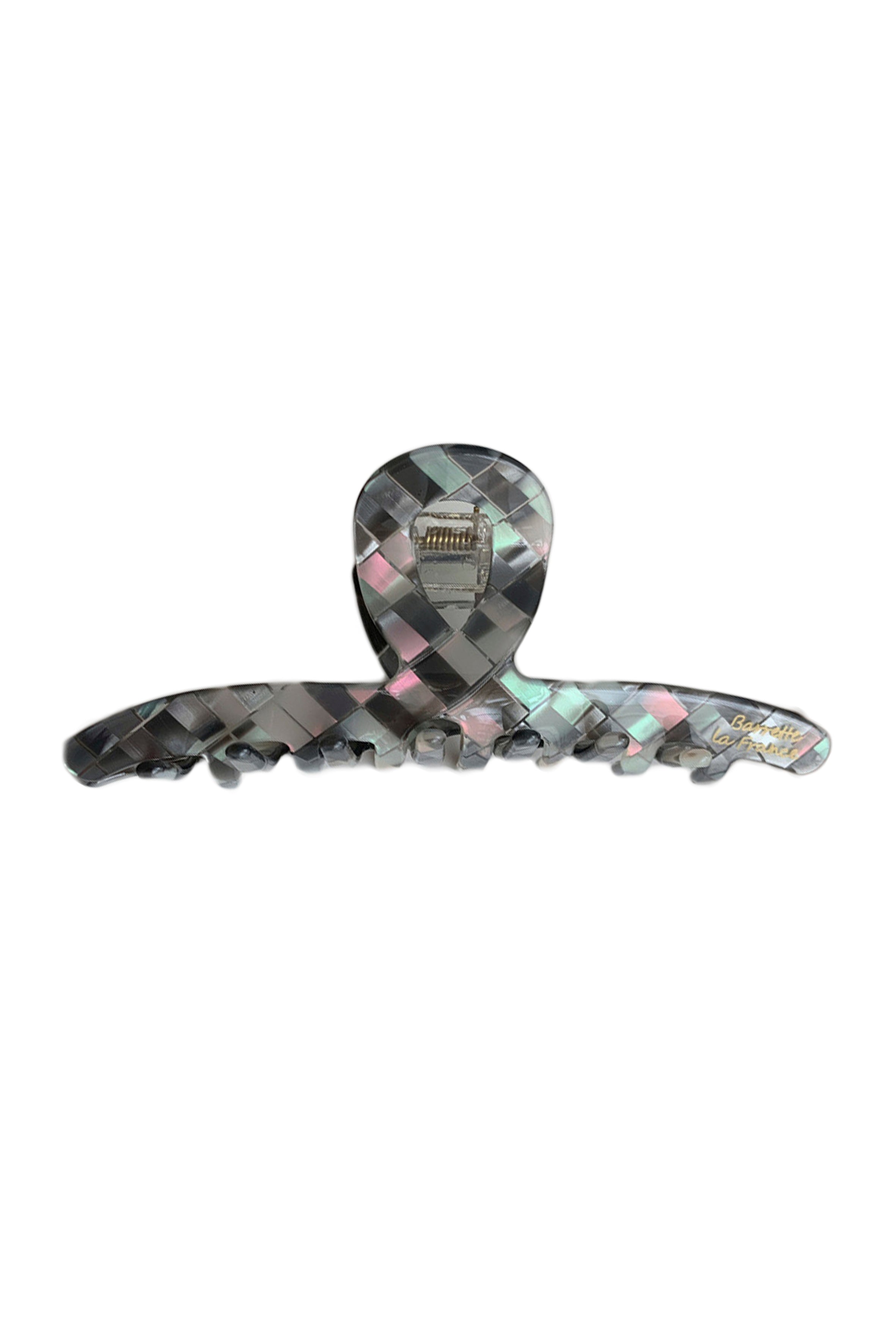 Cross Mosaic Acrylic Hair Clip L3844