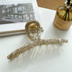 Cross Acrylic Alloy Hair Clip L4073