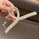 Pearl Tassel Alloy Hair Clip L4157