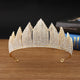 Baroque Rhinestone Crown Headband L4268