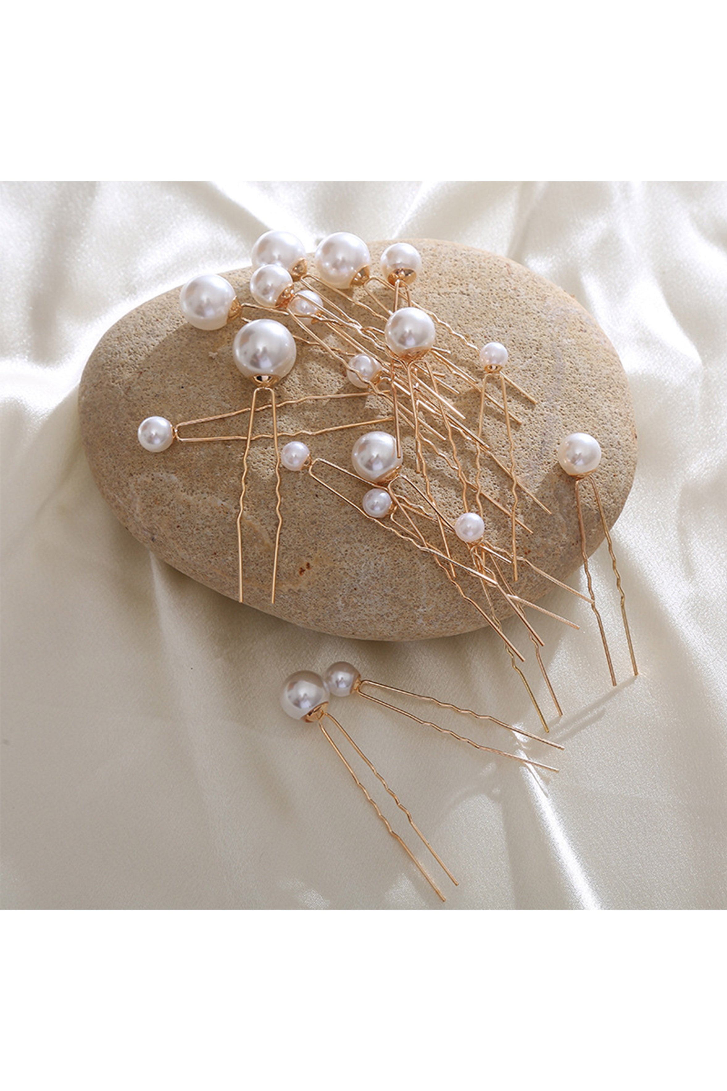 18 PCS Pearl Hair Pin Set L4272