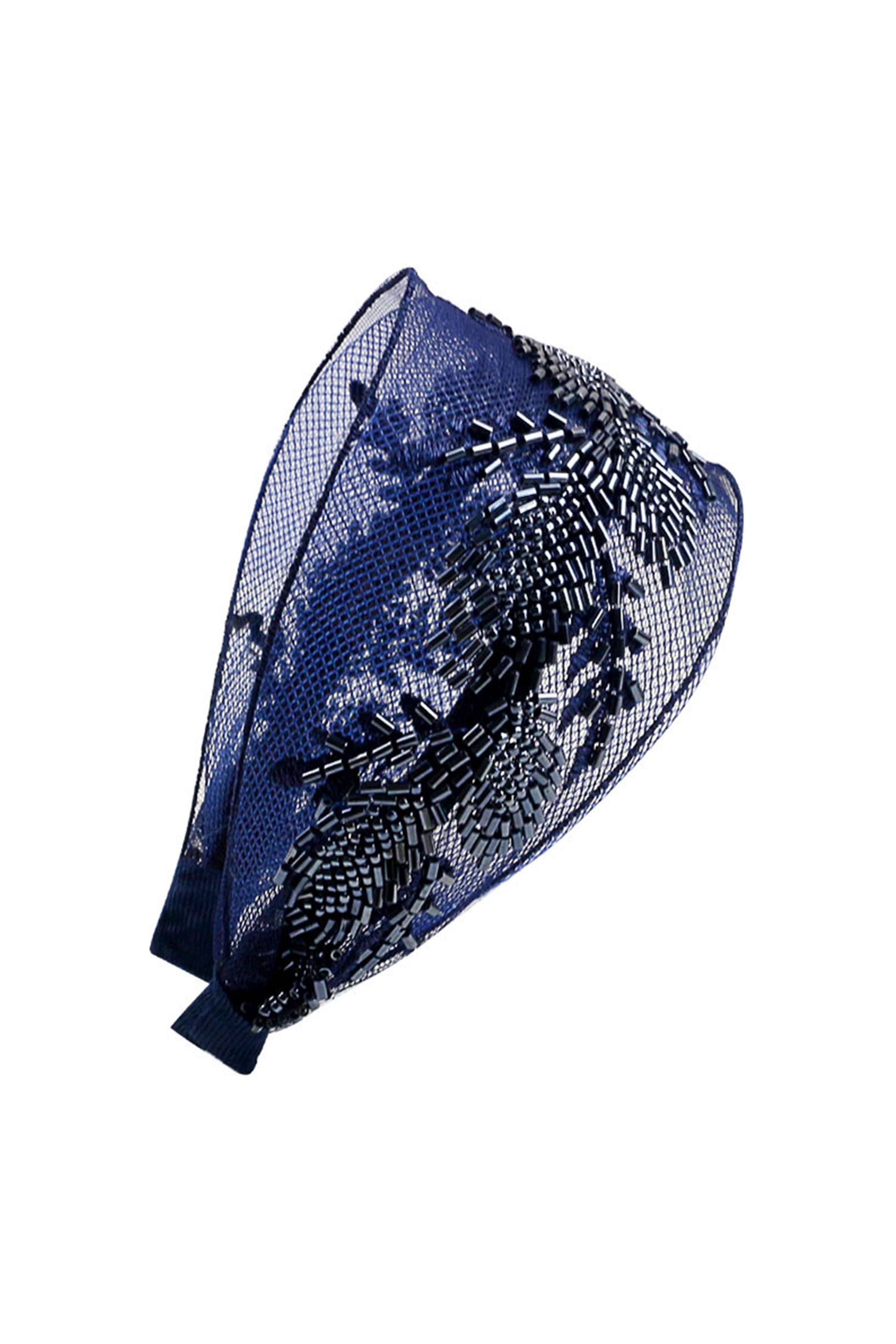 Seed Bead Mesh Headband L4289