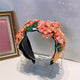 Diadema con borlas y lentejuelas florales L4309