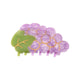Grape Acrylic Hair Clip L4322