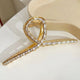 Cross Cubic Zirconia Hair Clip L4330